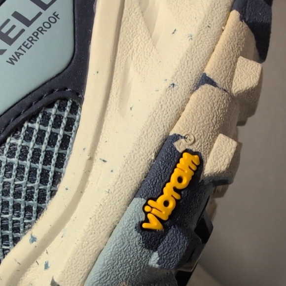 Merrell Women's Antora 3 Mid Waterproof Hiking Shoes Navy and Gray Size 7 - Picture 14 of 16